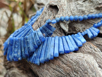 Polished Sodalite Egyptian Choker Necklace - Sold Per Item - From Namibia