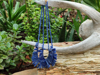 Polished Sodalite Egyptian Choker Necklace - Sold Per Item - From Namibia