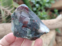 Natural Cobbed Bloodstone Specimens x 35 From Swaziland