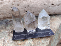 Polished Smokey Quartz Crystals x 20 From Madagascar