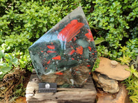 Polished Extra Large A Grade Bloodstone Display Piece x 1 From Swaziland