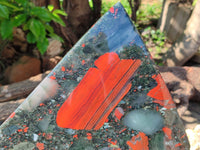 Polished Extra Large A Grade Bloodstone Display Piece x 1 From Swaziland