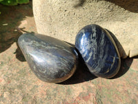 Polished Pharaoh Stone Palm Stones x 6 From Zimbabwe