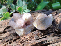 Natural Amethyst Spirit Quartz Clusters x 12 From Boekenhouthoek, South Africa