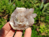 Natural Amethyst Spirit Quartz Clusters x 12 From Boekenhouthoek, South Africa