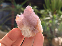 Natural Amethyst Spirit Quartz Clusters x 12 From Boekenhouthoek, South Africa