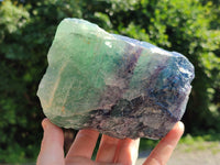 Natural Watermelon Fluorite Specimens x 2 From Uis, Namibia