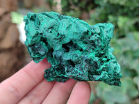 Natural Silky Malachite Specimens x 6 From Kasompe, Congo