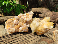 Natural Spirit Quartz Clusters x 3 From Boekenhouthoek, South Africa