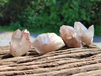 Natural Red Hematoid Quartz Crystals x 35 From Karoi, Zimbabwe