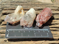 Natural Red Hematoid Quartz Crystals x 35 From Karoi, Zimbabwe