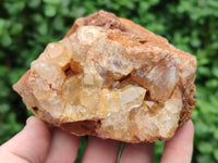 Natural Limonite Quartz Clusters x 5 From Solwezi, Zambia