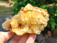 Natural Limonite Quartz Clusters x 12 From Solwezi, Zambia