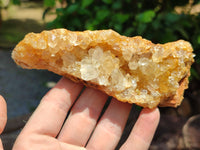 Natural Limonite Quartz Clusters x 12 From Solwezi, Zambia