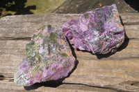 Natural Stichtite Cobbed Specimens x 12 From Barberton, South Africa