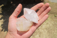 Natural Quartz Crystal Specimens x 24 From Madagascar