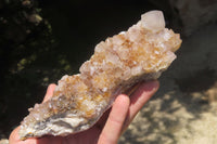 Natural Spirit Quartz Clusters x 4 From Boekenhouthoek, South Africa