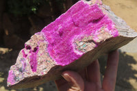 Natural Salrose Cobaltion Dolomite Specimens x 2 From Kakanda, Congo