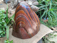 Polished Banded Tiger Iron Jasper Free Form x 1 From Northern Cape, South Africa