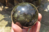 Polished Labradorite Spheres x 4 From Tulear, Madagascar