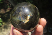 Polished Labradorite Spheres x 4 From Tulear, Madagascar