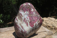 Polished Rubellite Pink Tourmaline Standing Free Form x 1 From Ambatondrazaka, Madagascar