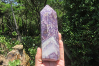 Polished Lepidolite Points x 2 From Madagascar