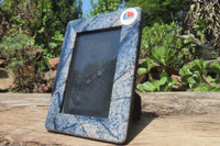 Hand Made Dumortierite Picture Frame in Box - Sold per Item - From Mozambique