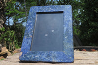 Hand Made Sodalite Picture Frame x 1 From Namibia