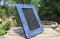 Hand Made Sodalite Picture Frame x 1 From Namibia