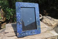 Hand Made Sodalite Picture Frame x 1 From Namibia