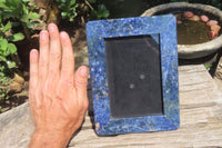 Hand Made Sodalite Picture Frame x 1 From Namibia