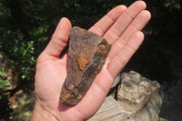 Natural Tigers Eye Specimens x 12 From Prieska, South Africa