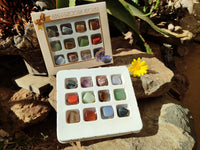 Polished Mixed Box Of 12 Gemstone Pendants - Sold Per Box - From Southern Africa