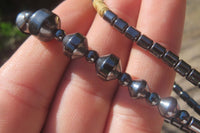 Polished Hematite Beaded Choker - Sold Per Item - From Southern Africa