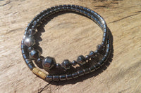 Polished Hematite Beaded Choker - Sold Per Item - From Southern Africa