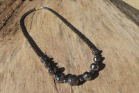 Polished Hematite Beaded Choker - Sold Per Item - From Southern Africa