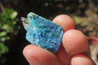 Natural Shattuckite Cobbed Specimens x 2.3 Kg Lot From Namibia