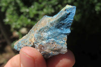 Natural Shattuckite Cobbed Specimens x 2.3 Kg Lot From Namibia