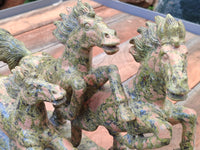 Hand Made Unakite Horse Carving x 1 From South Africa