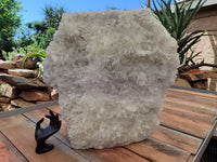 Natural Extra Large Clear Quartz Cluster x 1 From Madagascar