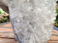 Natural Extra Large Clear Quartz Cluster x 1 From Madagascar