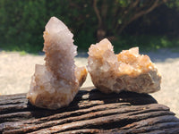 Natural Spirit Quartz Clusters x 7 From Boekenhouthoek, South Africa