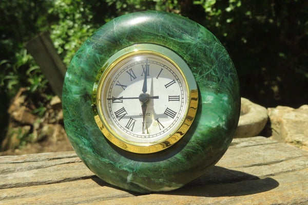 Polished Classic Buddstone Alarm Clock - Sold Per Item - From Swaziland