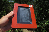 Hand Made Red Jasper Picture Frame x 1 From South Africa