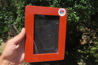 Hand Made Red Jasper Picture Frame x 1 From South Africa