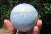 Polished Blue Calcite  Spheres - Sold per Item - From Madagascar