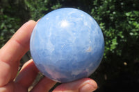 Polished Blue Calcite  Spheres - Sold per Item - From Madagascar