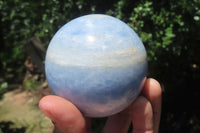 Polished Blue Calcite  Spheres - Sold per Item - From Madagascar