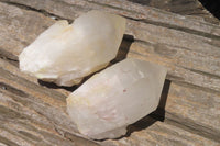 Natural Quartz Crystal Specimens x 6 From Madagascar